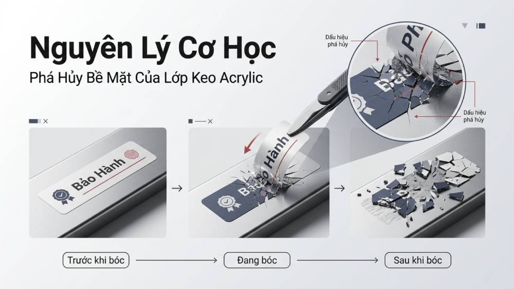 Nguyên Lý Cơ Học Phá Hủy Bề Mặt Của Lớp Keo Acrylic