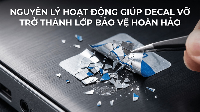 Nguyên Lý Hoạt Động Khiến Decal Vỡ Trở Thành Lớp Bảo Vệ Hoàn Hảo