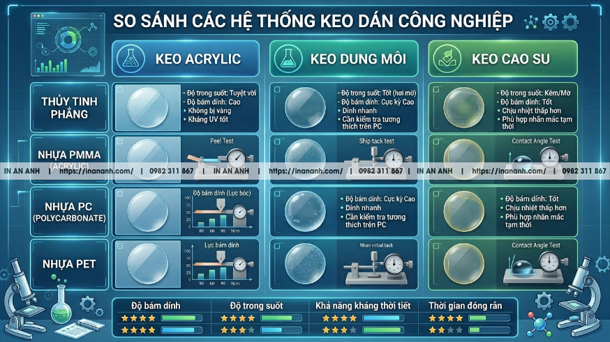 Nguyên Lý Hoạt Động Và Tương Tác Bề Mặt Gây Ra Hiện Tượng Lộ Keo
