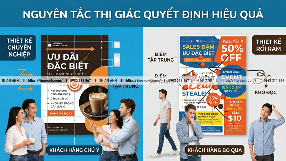 LỢI ÍCH SẢN PHẨM KHI TUÂN THỦ NGUYÊN TẮC THỊ GIÁC