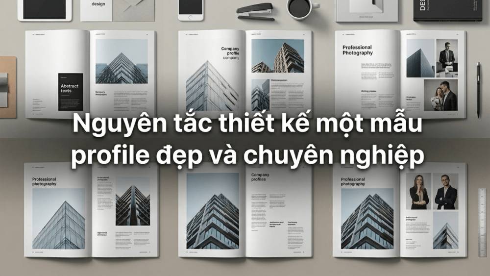 Nguyên Tắc Thiết Kế Một Mẫu Profile Đẹp Và Chuyên Nghiệp