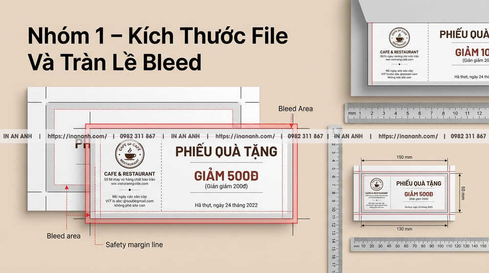 Nhóm 1 – Kích Thước File Và Tràn Lề Bleed