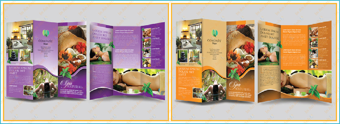 những mẫu brochure spa đẹp