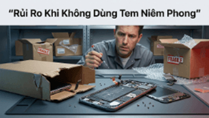 Những Rủi Ro Tiềm Ẩn Khi Không Sử Dụng Tem Niêm Phong