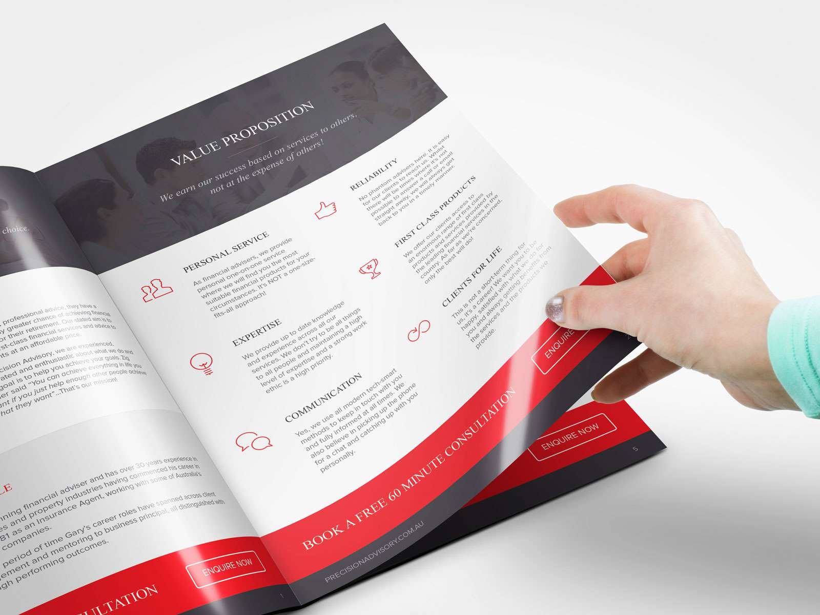 Nâng tầm start up bằng tuyệt chiêu in ấn Profile cực đơn giản