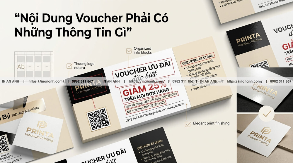 Nội Dung Voucher Phải Có Những Gì – Hướng Dẫn Kỹ Thuật Đầy Đủ Tránh Tranh Chấp
