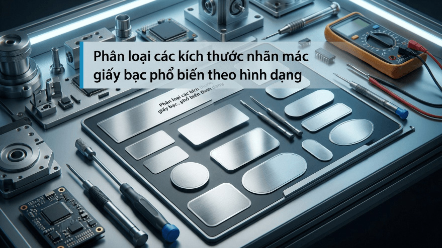 Phân Loại Kích Thước Tem Xi Bạc Phổ Biến Theo Hình Dáng