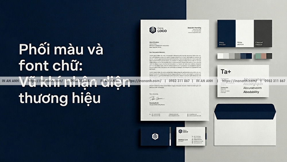 Phối Màu Và Font Chữ: Vũ Khí Nhận Diện Thương Hiệu
