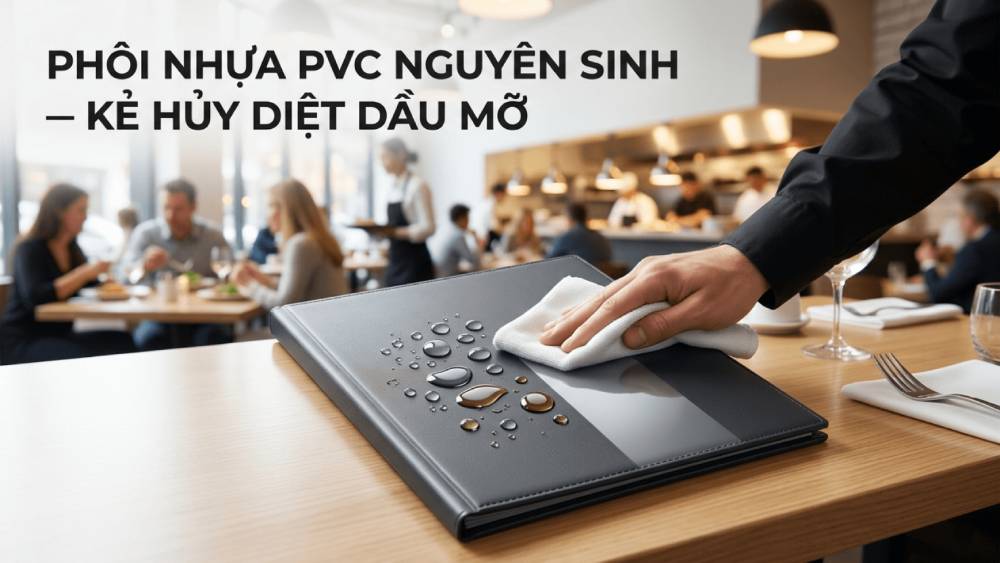 Phôi Nhựa PVC Nguyên Sinh: Kẻ Hủy Diệt Dầu Mỡ