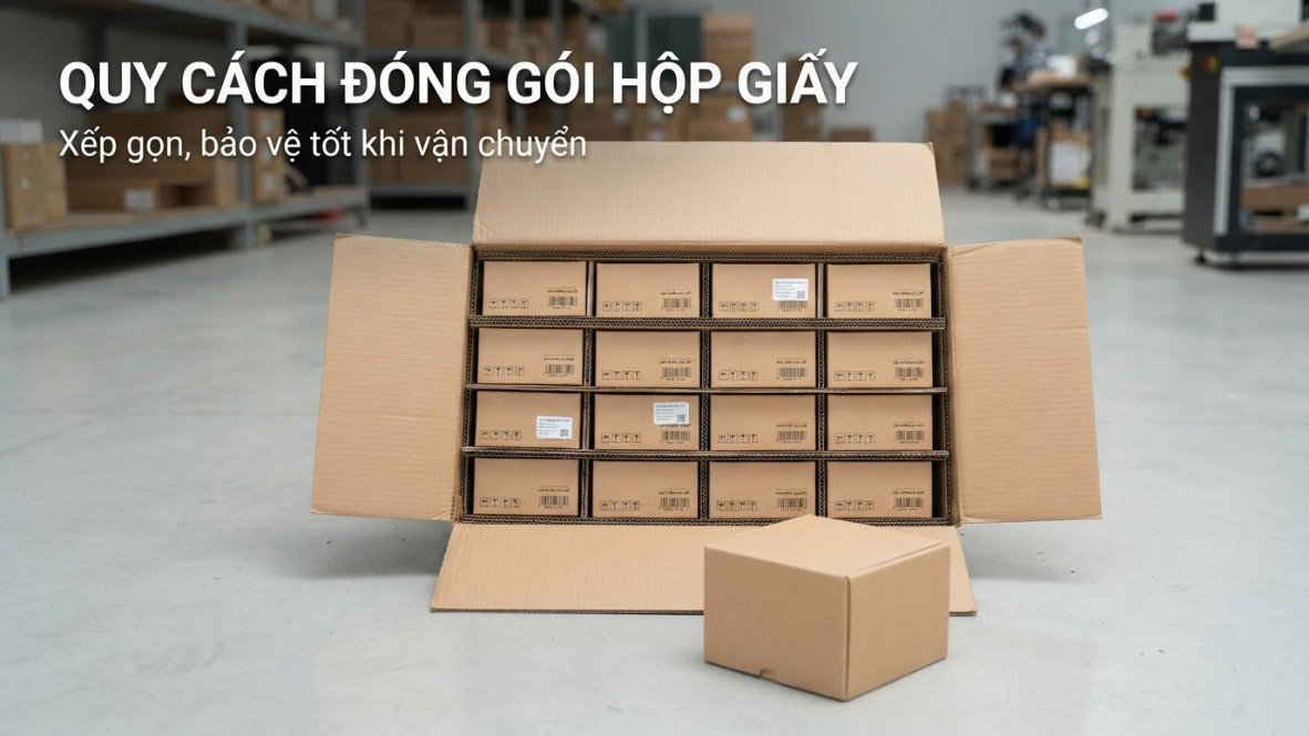 Quy cách đóng gói phổ biến