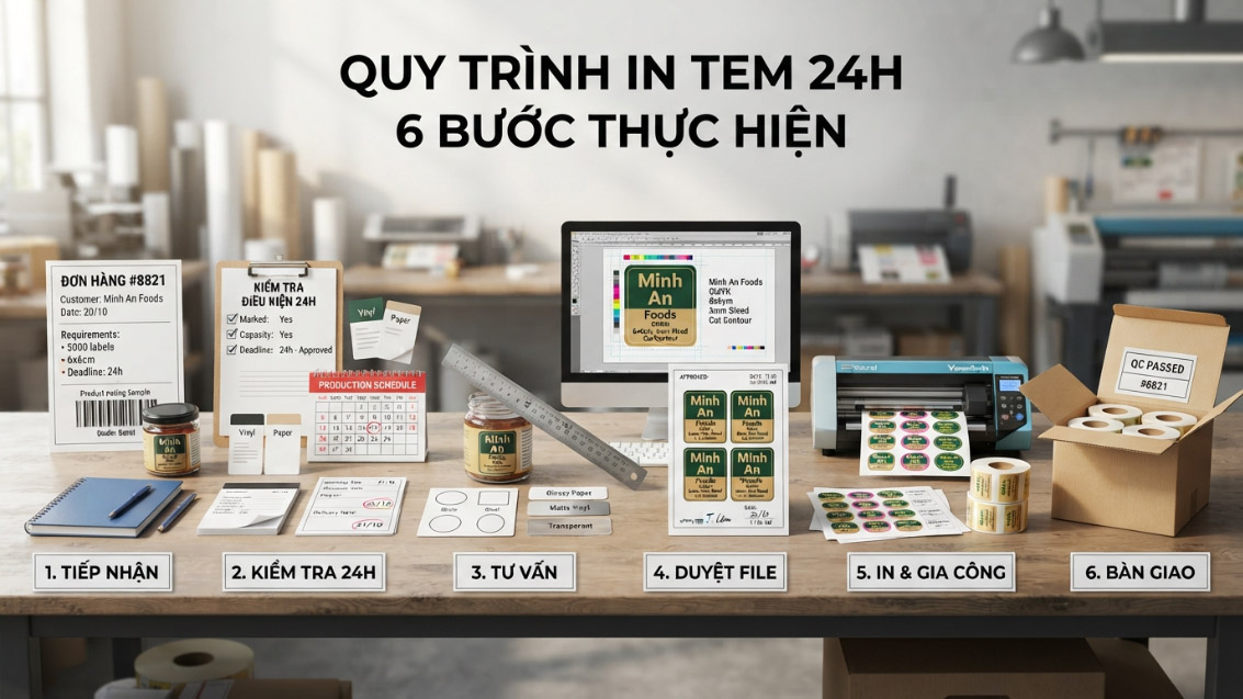 Quy trình thực hiện 6 bước