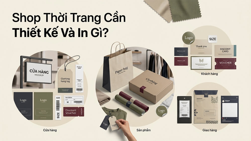 Shop Thời Trang Cần Thiết Kế & In Gì?