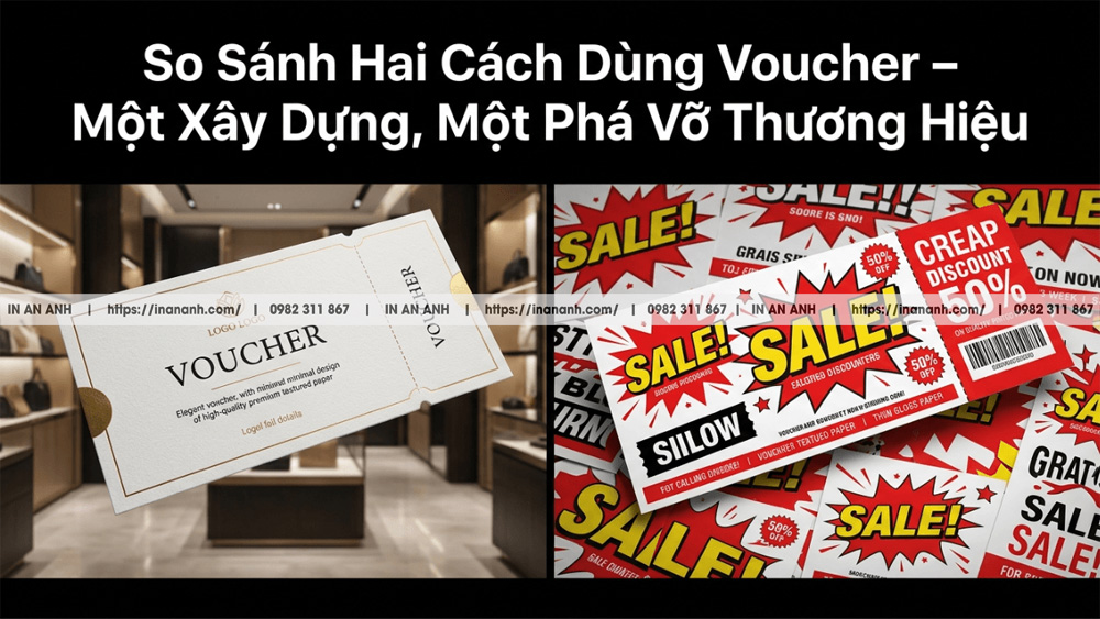 So Sánh Hai Cách Dùng Voucher – Một Xây Dựng, Một Phá Vỡ Thương Hiệu