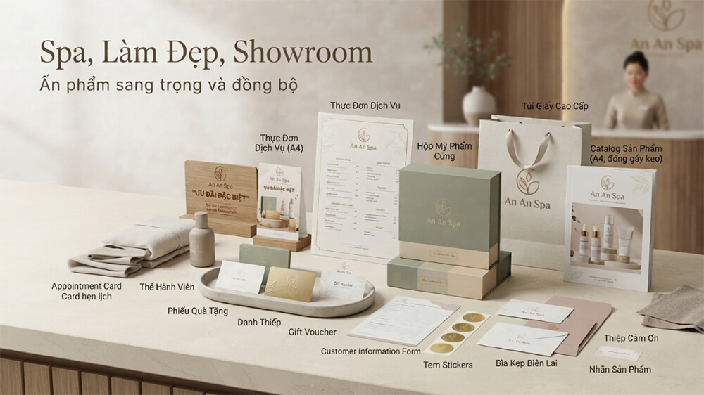 Spa, Làm Đẹp, Showroom