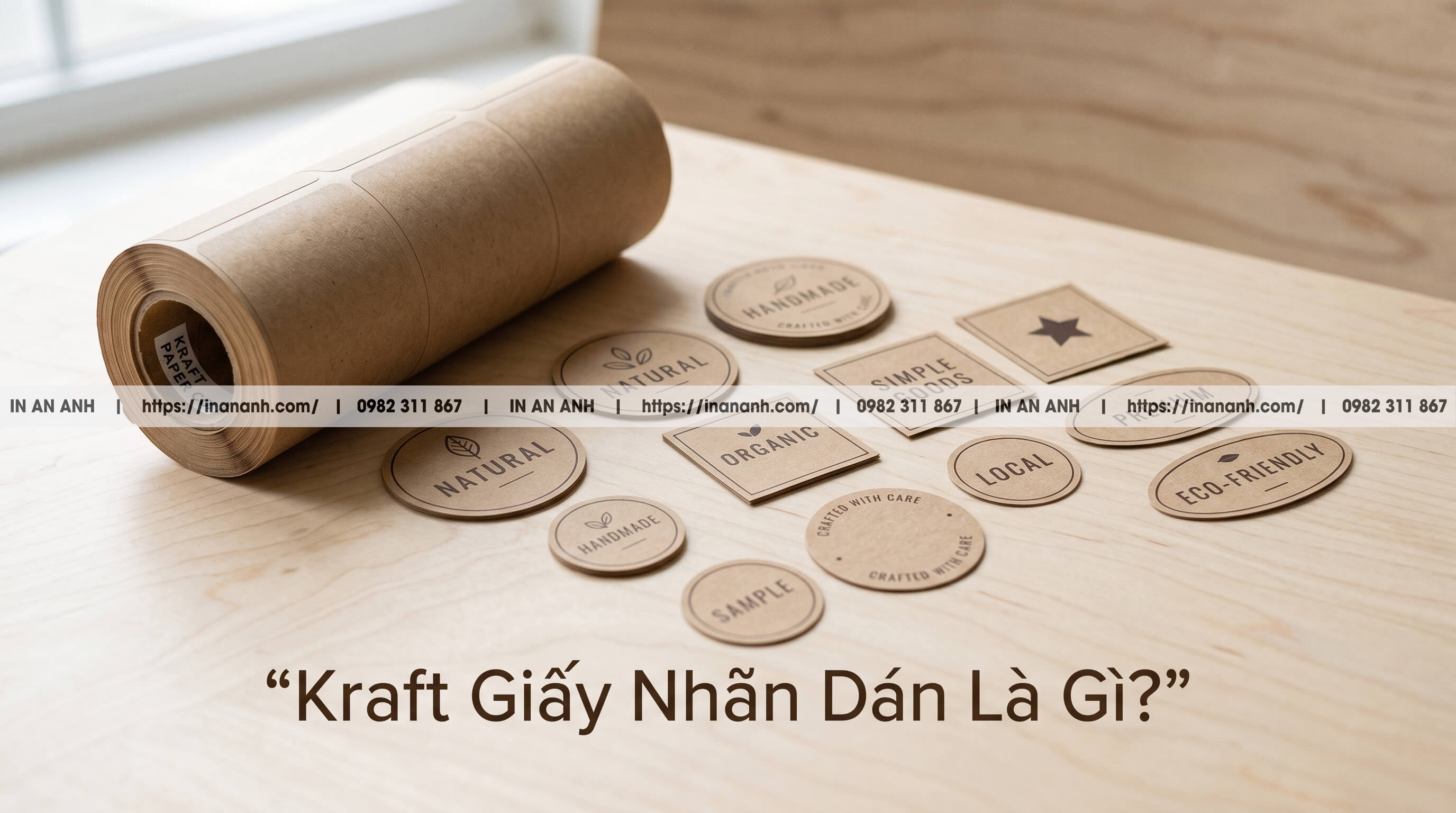 Sticker Kraft Là Gì Trong Ngành Công Nghiệp In Ấn Bao Bì