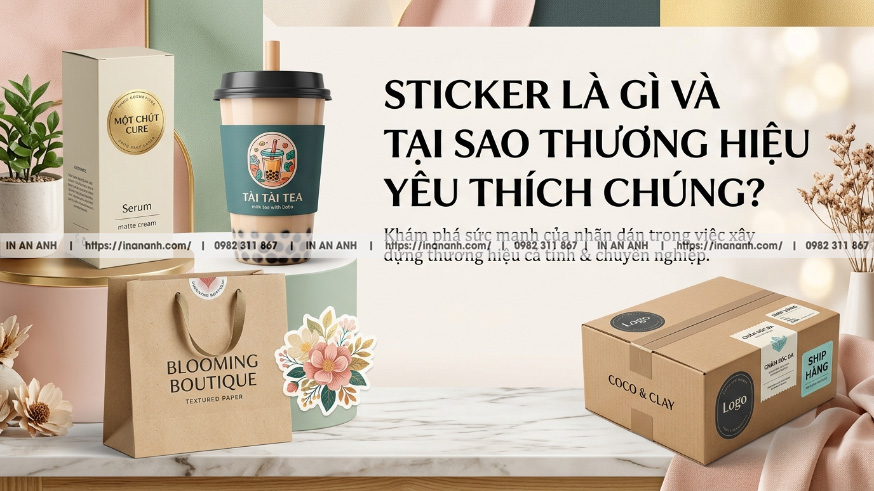 Sticker Là Gì? Vì Sao Nhiều Thương Hiệu Rất Thích Dùng?