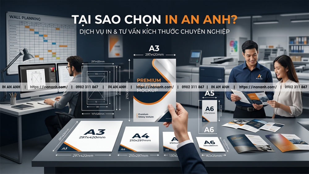 TẠI SAO CHỌN IN AN ANH THIẾT KẾ KÍCH THƯỚC TỜ RƠI