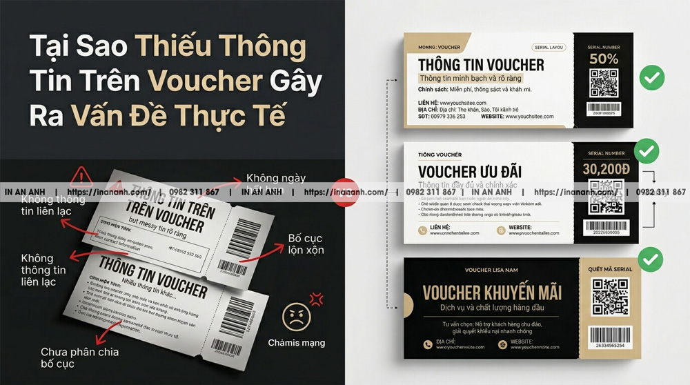 Tại Sao Thiếu Thông Tin Trên Voucher Gây Ra Vấn Đề Thực Tế