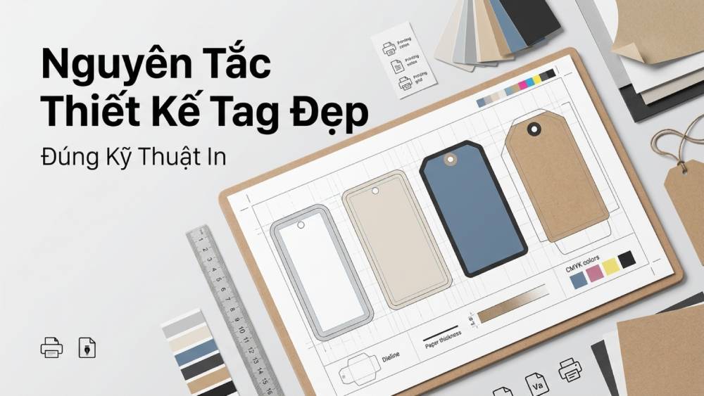 Nguyên tắc thiết kế tag đẹp và bám sát kỹ thuật in