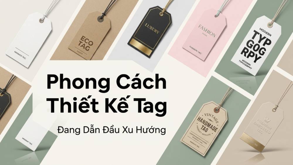 Các phong cách thiết kế tag đang dẫn đầu xu hướng