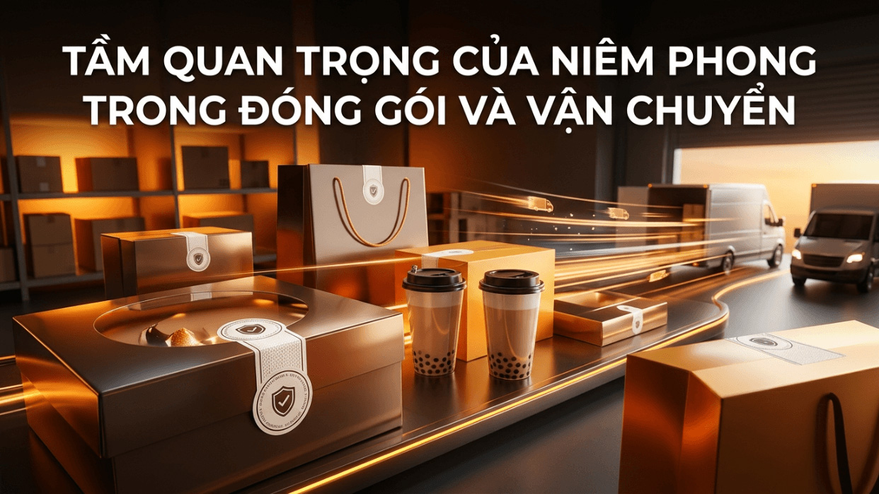 Tầm Quan Trọng Của Tem Niêm Phong Trong Đóng Gói Vận Chuyển