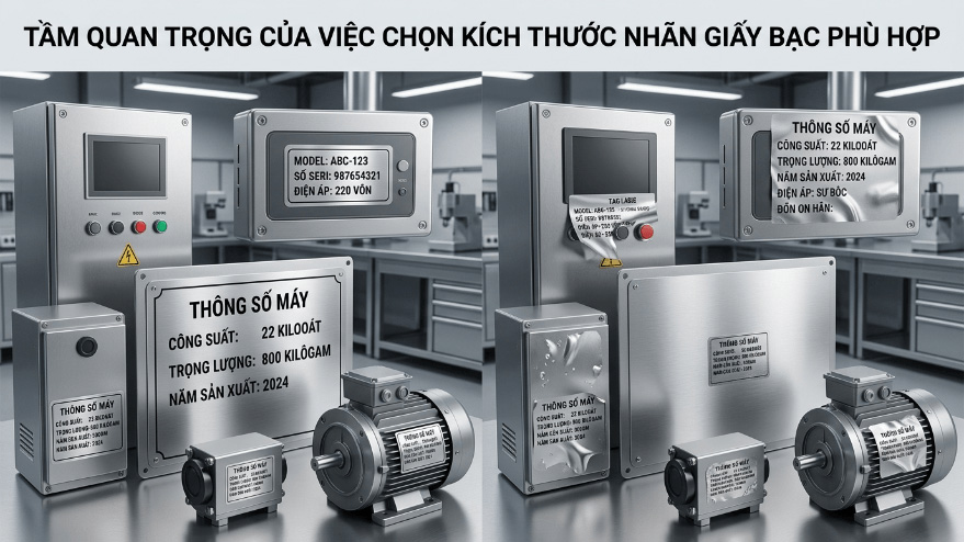 Tầm Quan Trọng Của Việc Chọn Đúng Kích Thước Tem Xi Bạc