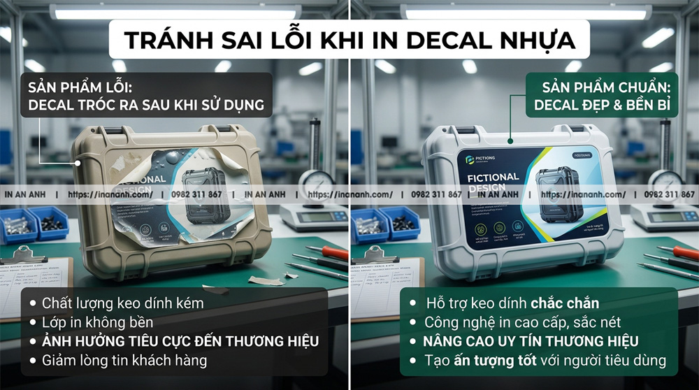 Tầm Quan Trọng Của Việc Tránh Những Sai Lầm Khi In Decal Nhựa