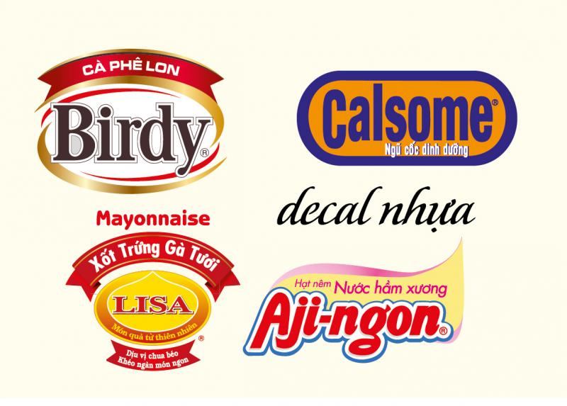 Tem decal nhựa dẻo