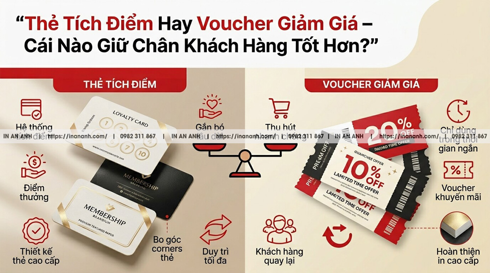 Thẻ Tích Điểm Hay Voucher Giảm Giá – Cái Nào Giữ Chân Khách Hàng Tốt Hơn?