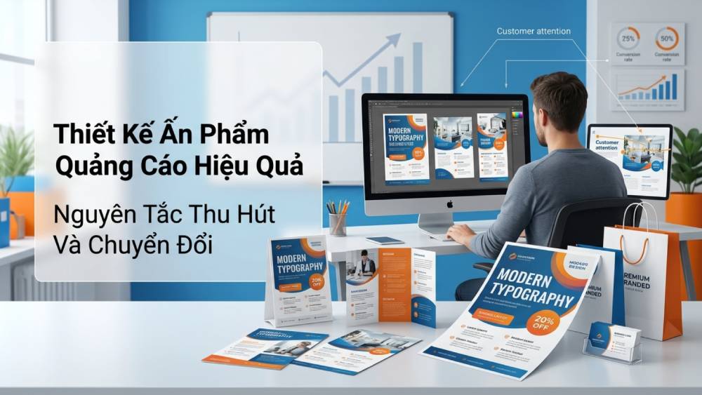Thiết Kế Ấn Phẩm Quảng Cáo Hiệu Quả - Nguyên Tắc Thu Hút Và Chuyển Đổi