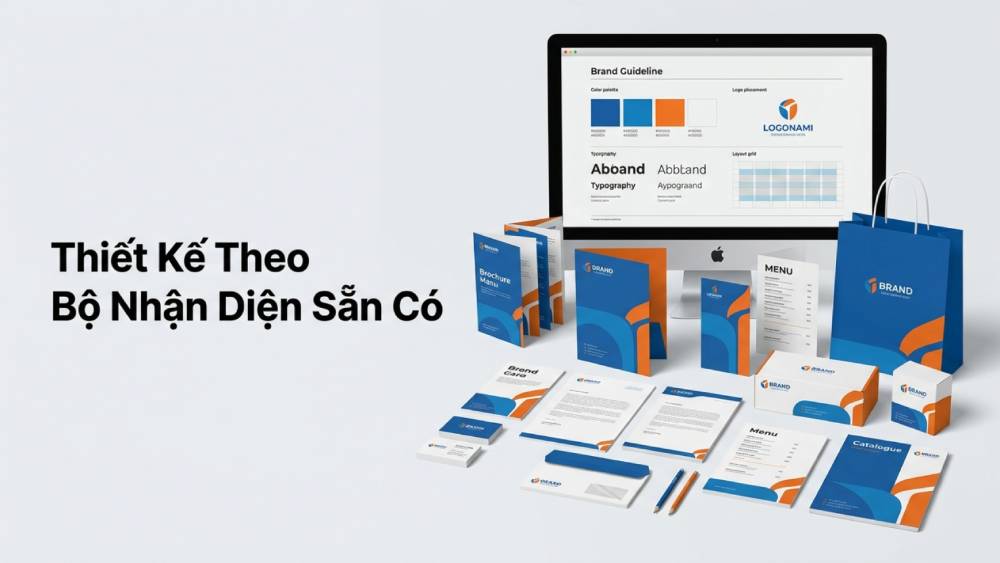 Thiết Kế Theo Bộ Nhận Diện Sẵn Có