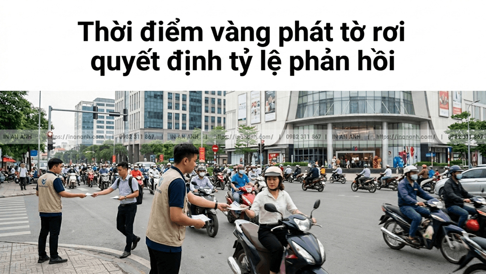 Thời Điểm Vàng Phát Tờ Rơi Quyết Định Tỷ Lệ Phản Hồi