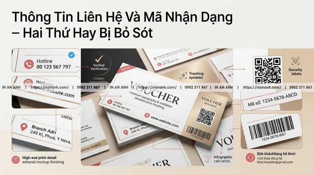 Thông Tin Liên Hệ Và Mã Nhận Dạng – Hai Thứ Hay Bị Bỏ Sót