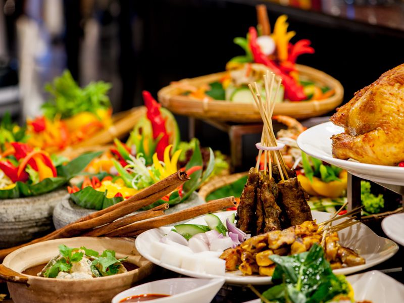 thực đơn tiệc cưới