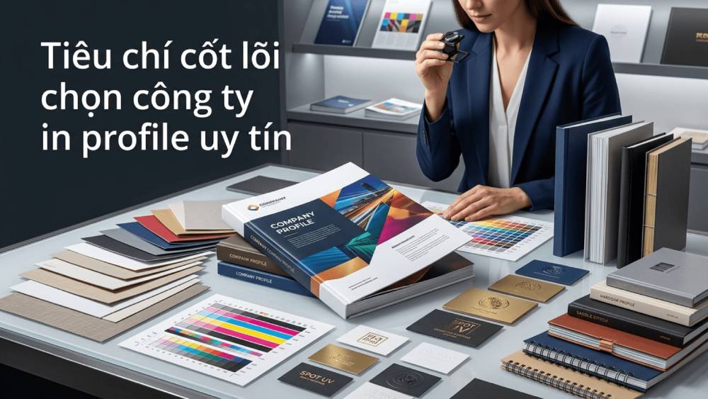 Tiêu Chí Cốt Lõi Chọn Công Ty In Profile Uy Tín