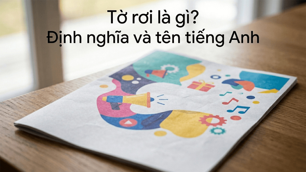 Tờ Rơi Là Gì? Định Nghĩa Và Tên Tiếng Anh
