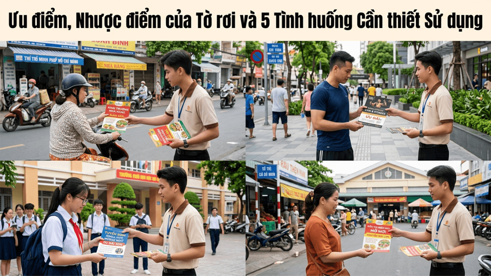 Tờ Rơi Ưu Nhược Điểm Và 5 Tình Huống Bắt Buộc Dùng