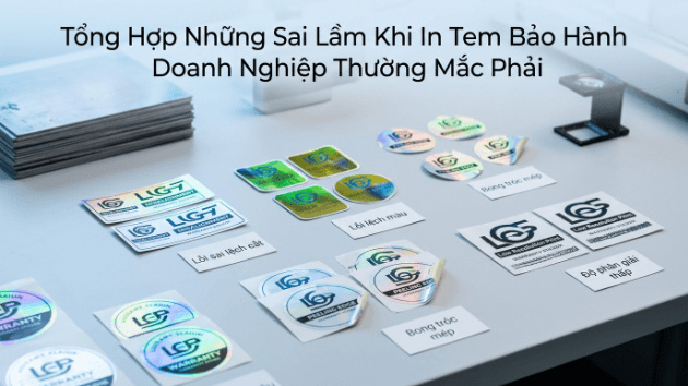 Tổng Hợp Những Sai Lầm Khi In Tem Bảo Hành Doanh Nghiệp Thường Mắc Phải