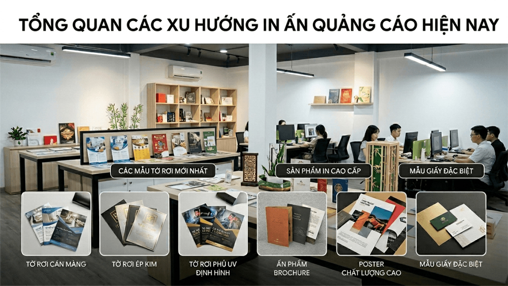 Tổng Quan Xu Hướng In Ấn Quảng Cáo Hiện Tại
