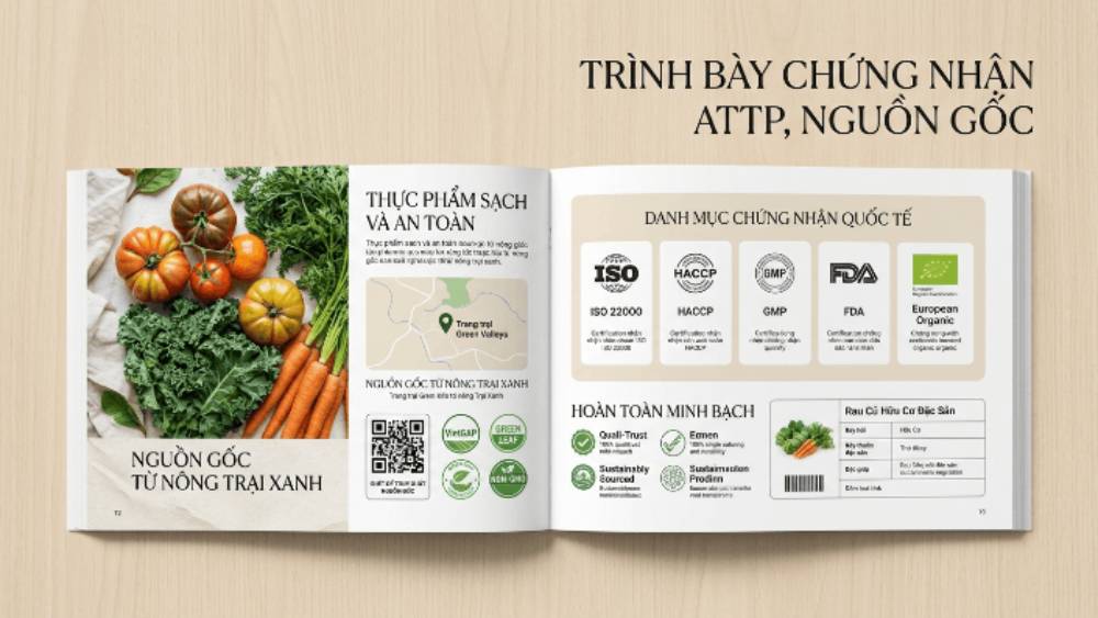 Trình Bày Chứng Nhận ATTP, Nguồn Gốc