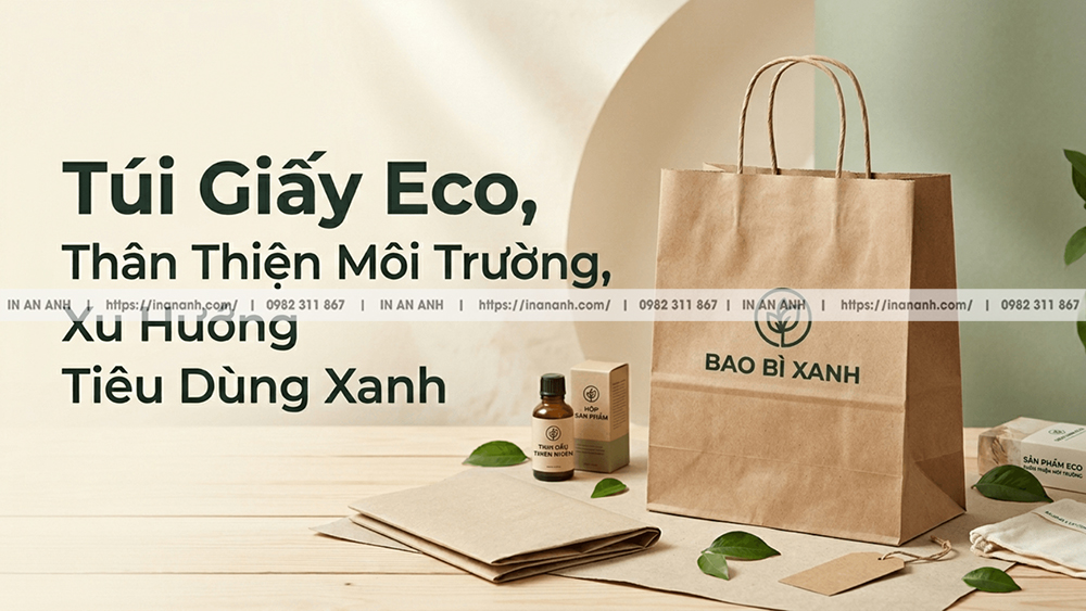 Túi Giấy Eco Thân Thiện Môi Trường: Xu Hướng Tiêu Dùng Xanh