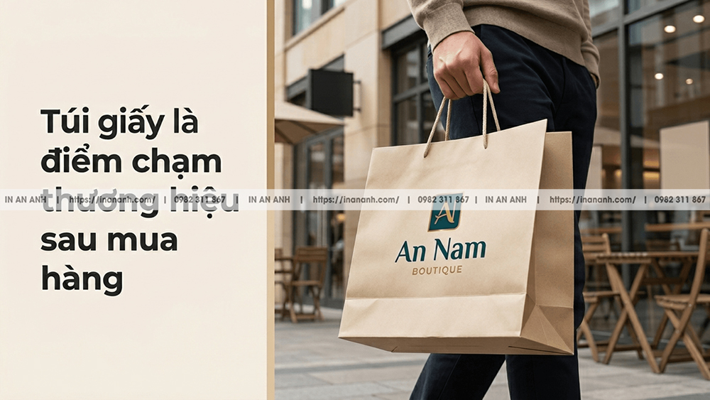 Túi Giấy Là Điểm Chạm Thương Hiệu Sau Mua Hàng