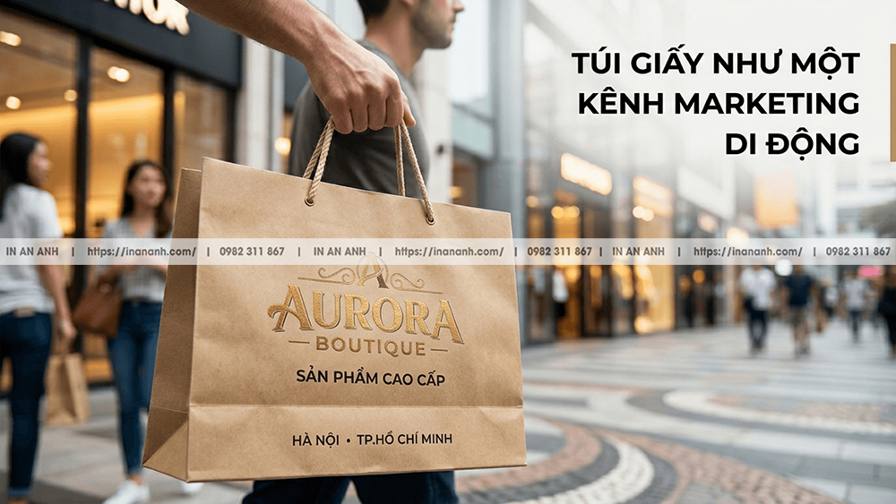 Túi Giấy Như Một Kênh Marketing Di Động