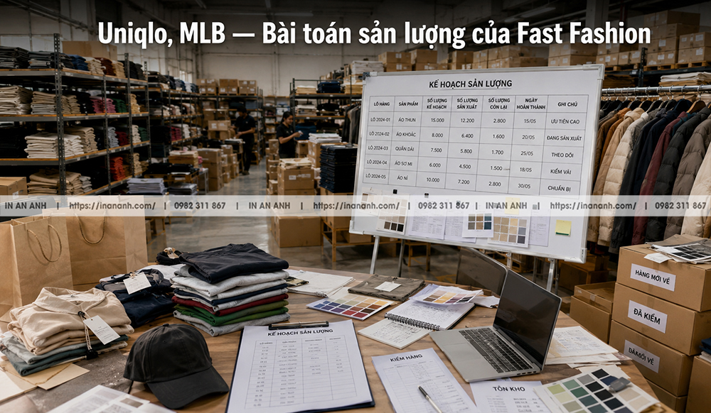 Uniqlo, MLB — Bài Toán Sản Lượng Của Fast Fashion