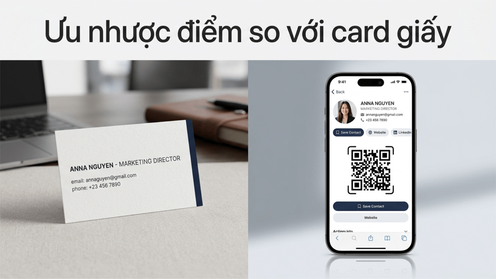 Ưu Nhược Điểm So Với Card Giấy
