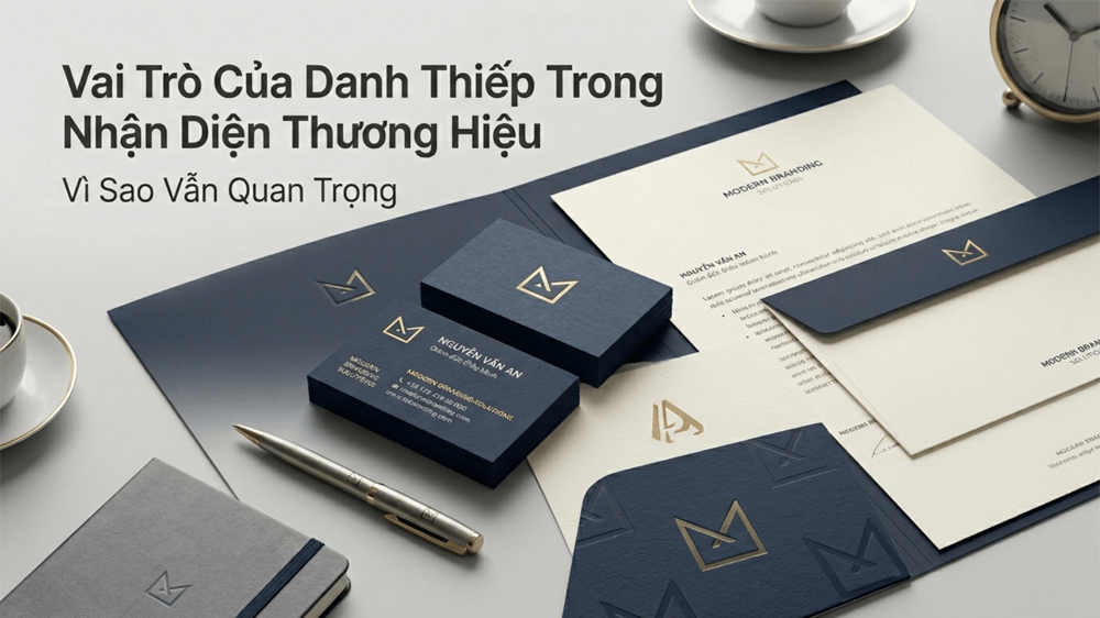 Vai Trò Của Danh Thiếp Trong Nhận Diện Thương Hiệu: Vì Sao Vẫn Quan Trọng?