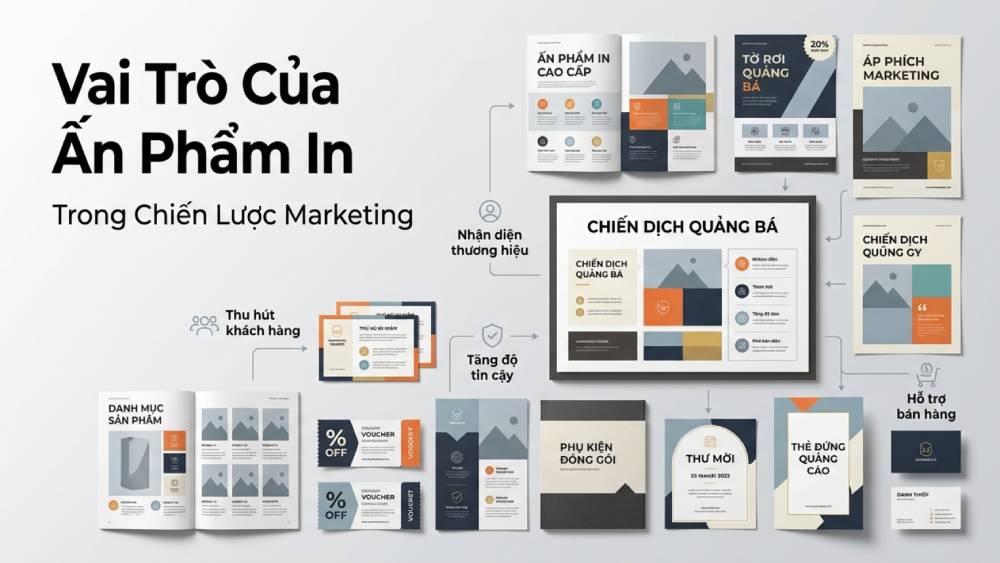 Vai Trò Then Chốt Của Ấn Phẩm In Trong Chiến Lược Marketing