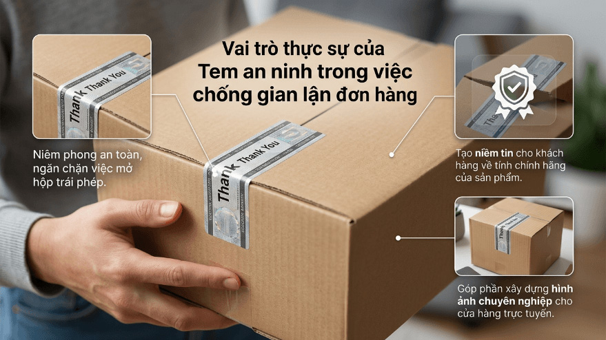 Vai Trò Thực Sự Của Tem Niêm Phong Trong Bài Toán Bom Hàng