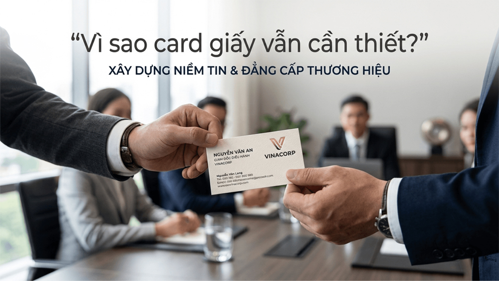 Vì Sao Card Giấy Vẫn Cần Thiết?
