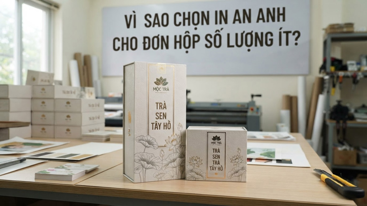 Vì Sao Chọn In An Anh Cho Đơn Hộp Số Lượng Ít?